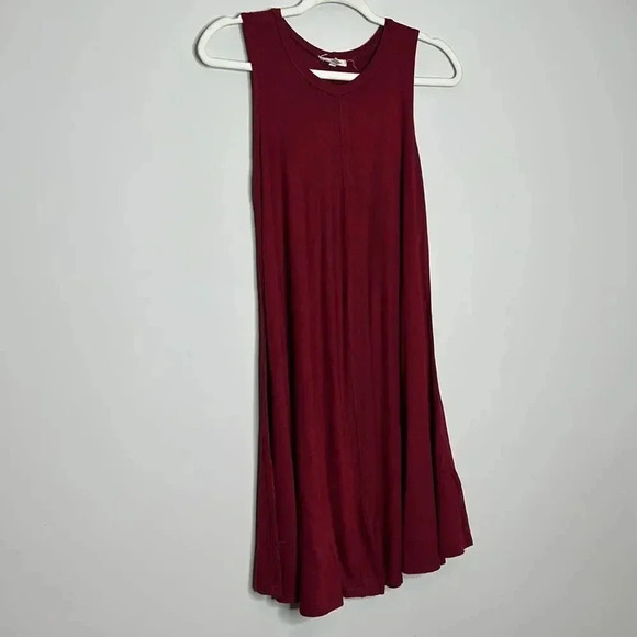 Silence and Noise Burgundy Dress - Picture 2 of 6